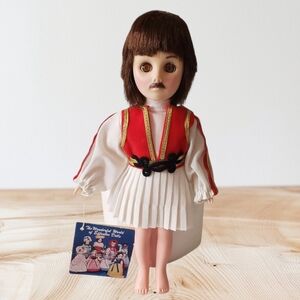 Effanbee 1976 with Original Tag Red  White Vintage-Style Doll with Accessories